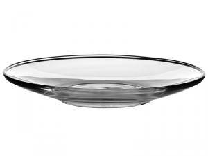 Блюдце стеклянное Гламур 13см