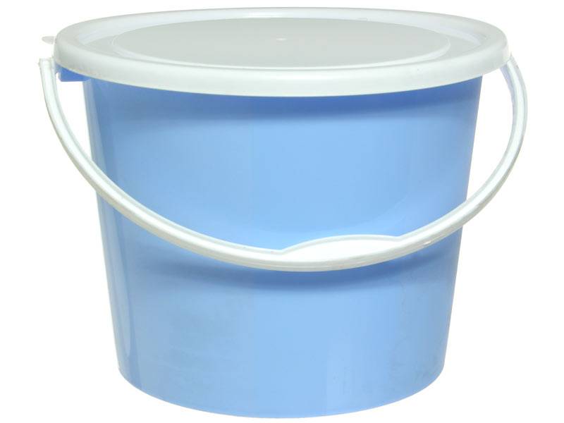 Ведро 5л для воды №2 с плотной крышкой