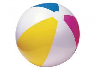 Купить Мяч надувной 61см пляжный Цветные дольки Intex 59030