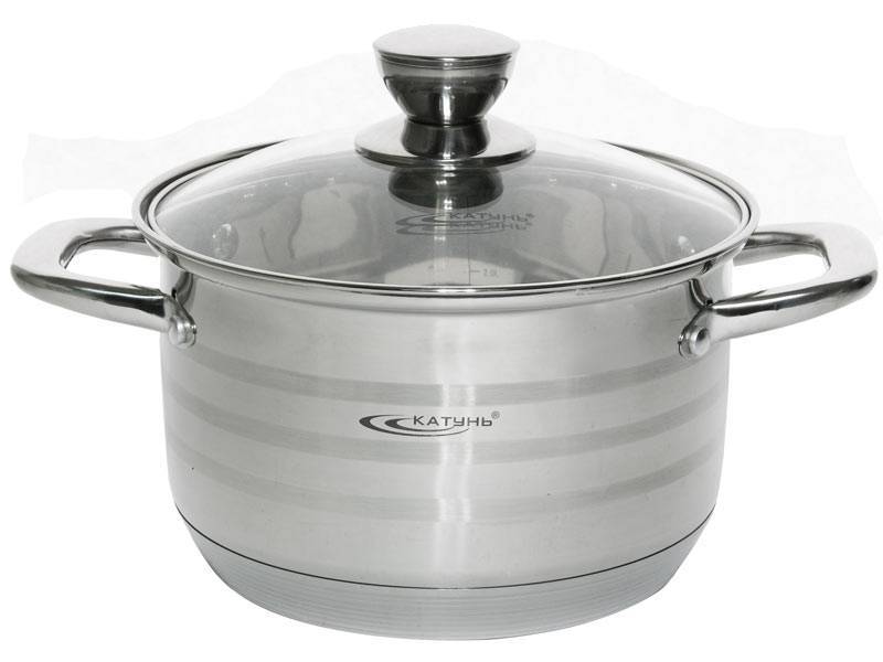 Кастрюля 2,5л нерж Элис