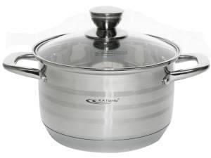 Кастрюля 4,5л нерж Элис