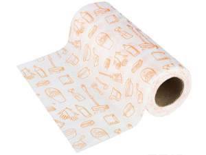 Салфетки 25*30см 20шт из спанлейса в рулоне с перфорацией