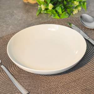 Тарелка 205мм глубокая форма Универсал Без деколи 700мл