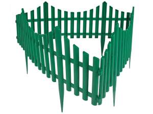 «Заборчик декоративный Модерн 3м темно-зеленый» - фото 1