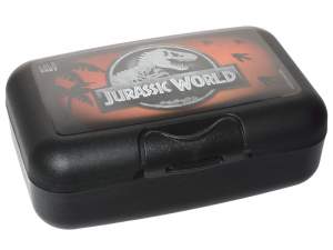 Купить Ланч-бокс 0,7л Lalababy Jurassic World (черный)