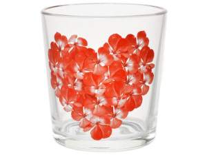 «Набор стаканов "Цветочное сердце" 6шт 250мл (низкие)» - фото 2