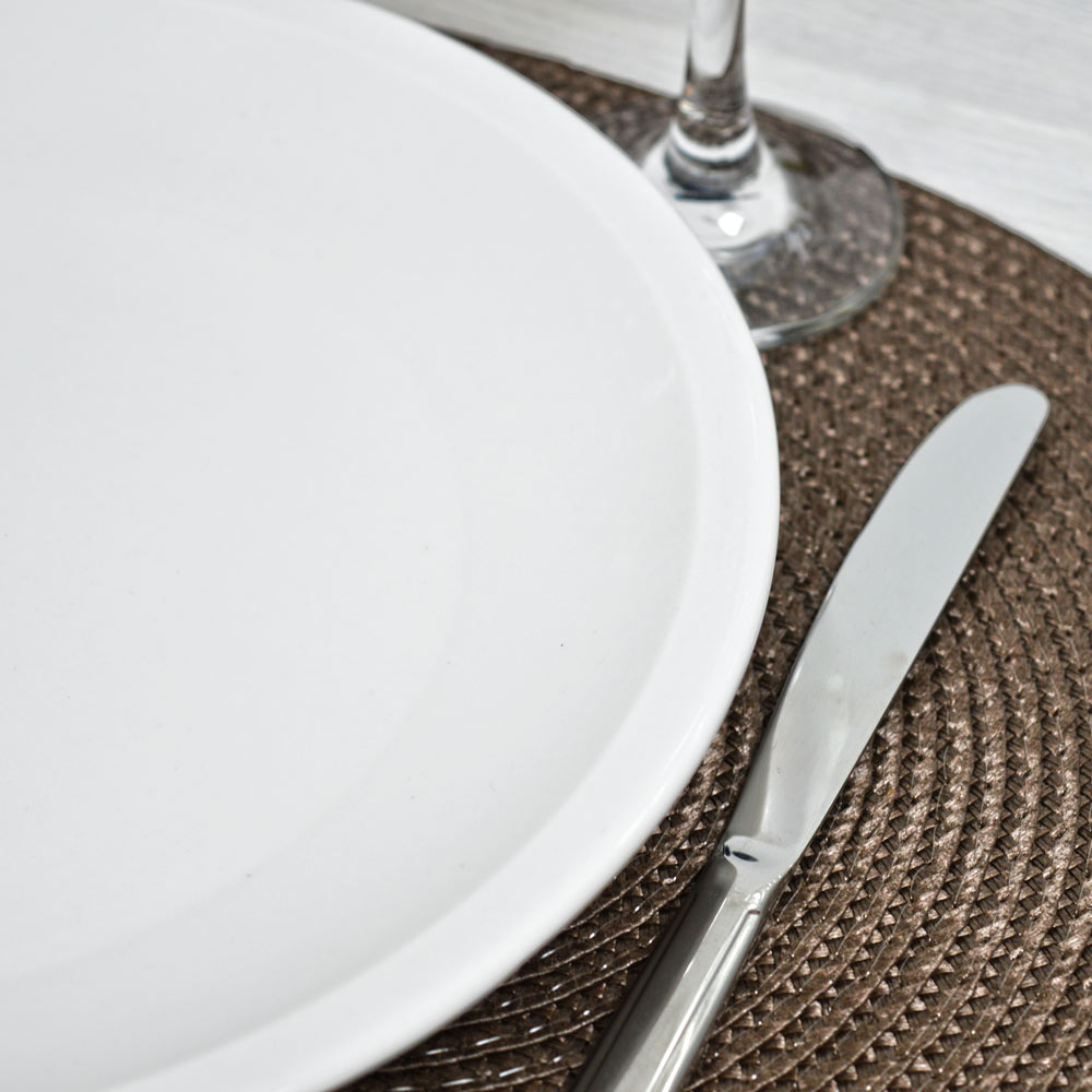 «Тарелка 255мм мелкая форма Катя Без деколи» - фото 1