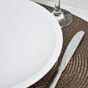 «Тарелка 255мм мелкая форма Катя Без деколи» - фото 1