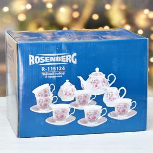 «Чайный набор 15 предметов 250мл в коробке Rosenberg R-115124» - фото 3