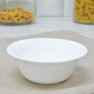 Салатник 300мл 12,5см "Smooth" LPW-50 WHITE (78907) стеклокерамика