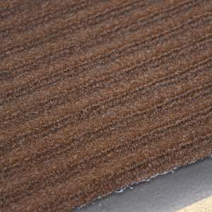 «Коврик 120*250см влаговпитывающий ребристый FLOOR MAT Стандарт, коричневый» - фото 1