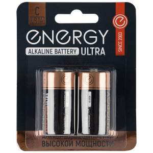 Купить Батарейка Energy Ultra LR14 (2шт)