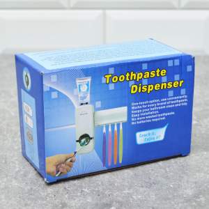 «Дозатор для зубной пасты с держателем для зубных щеток» - фото 1
