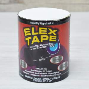 Купить Лента - скотч клейкая сверхсильная 140*10см "Flex Tape" черная