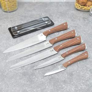 «Набор ножей 5 предметов на подставке WR-7362» - фото 1
