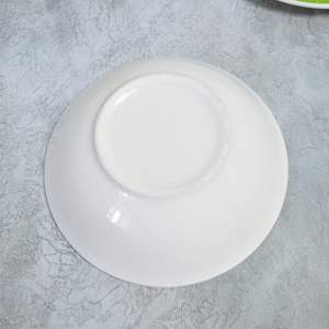 «Набор керамической посуды 3 предмета: кружка 200мл, тарелка плоская 17.5см, тарелка суповая 15см. NN» - фото 5