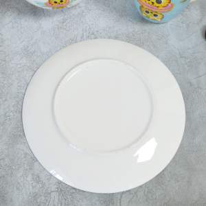 «Набор керамической посуды 3 предмета: кружка 8*7см, тарелка плоская 18см, тарелка суповая 11*5.5см.» - фото 2