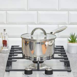 Ковш 1,7л с крышкой нерж Этна