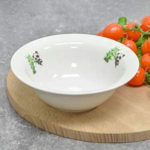 Миска 550мл 175мм, Панда, фарфор