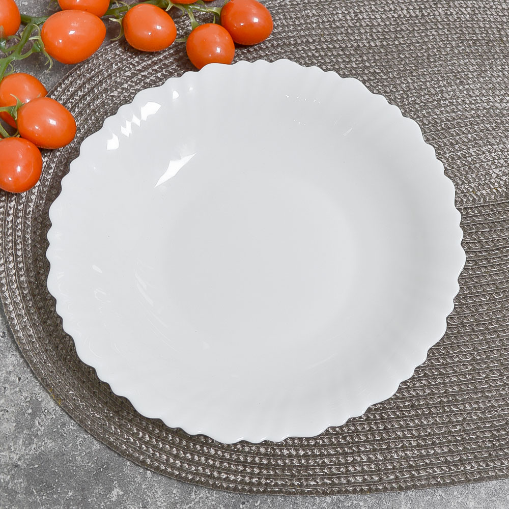 «Тарелка суповая 21,5см Без деколи, стеклокерамика» - фото 1