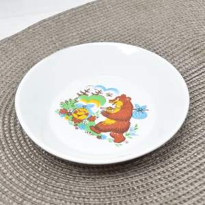 Блюдце 140мм Веселый колобок