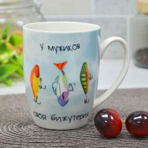 Кружка 340мл Мужская (00110448)