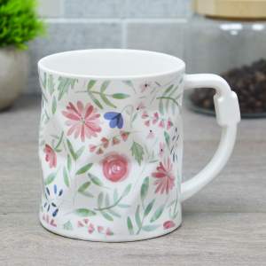 Кружка 450мл Акварель микс, 8077