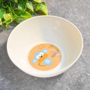 Миска 13см детская "Сафари", светло-бежевый