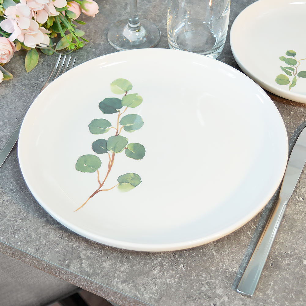 Тарелка обеденная 27см Эвкалипт