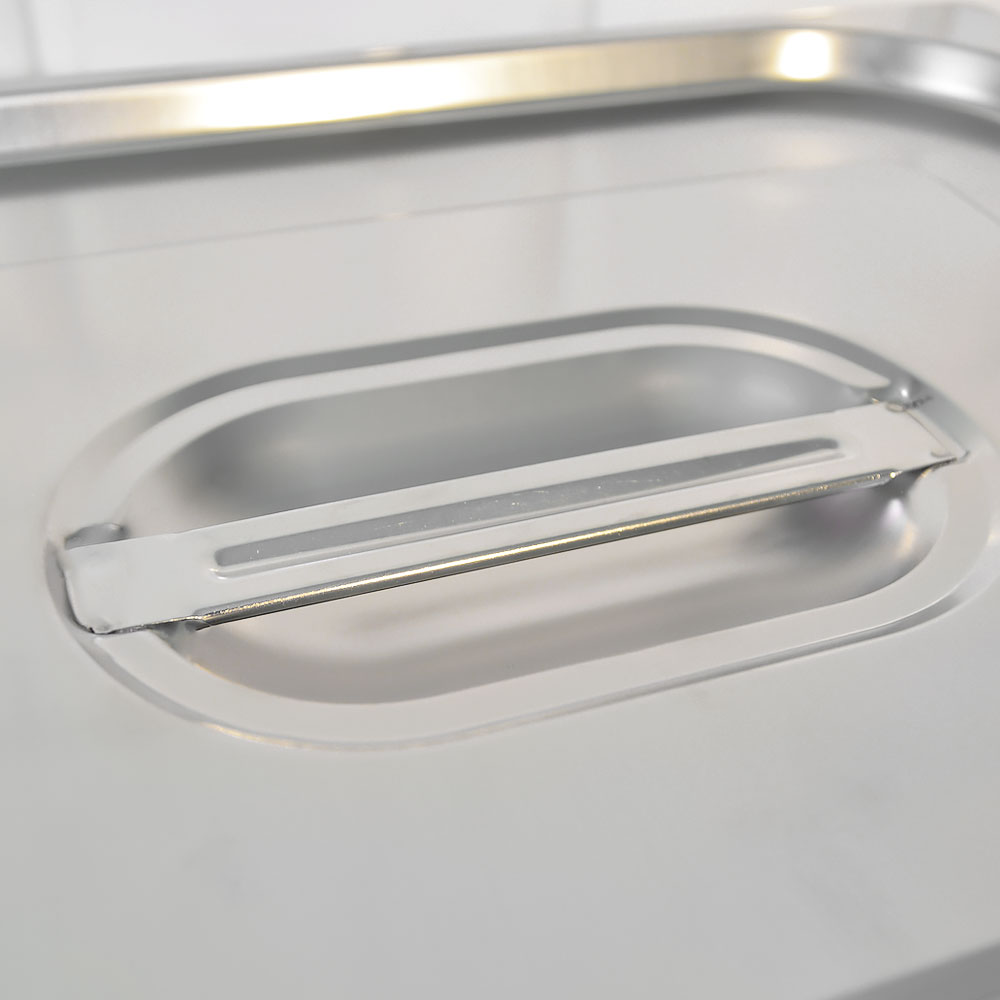 «Крышка для гастроемкости 325*265мм нержавеющая сталь GN1/2» - фото 1