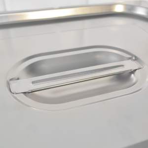 «Крышка для гастроемкости 325*265мм нержавеющая сталь GN1/2» - фото 1