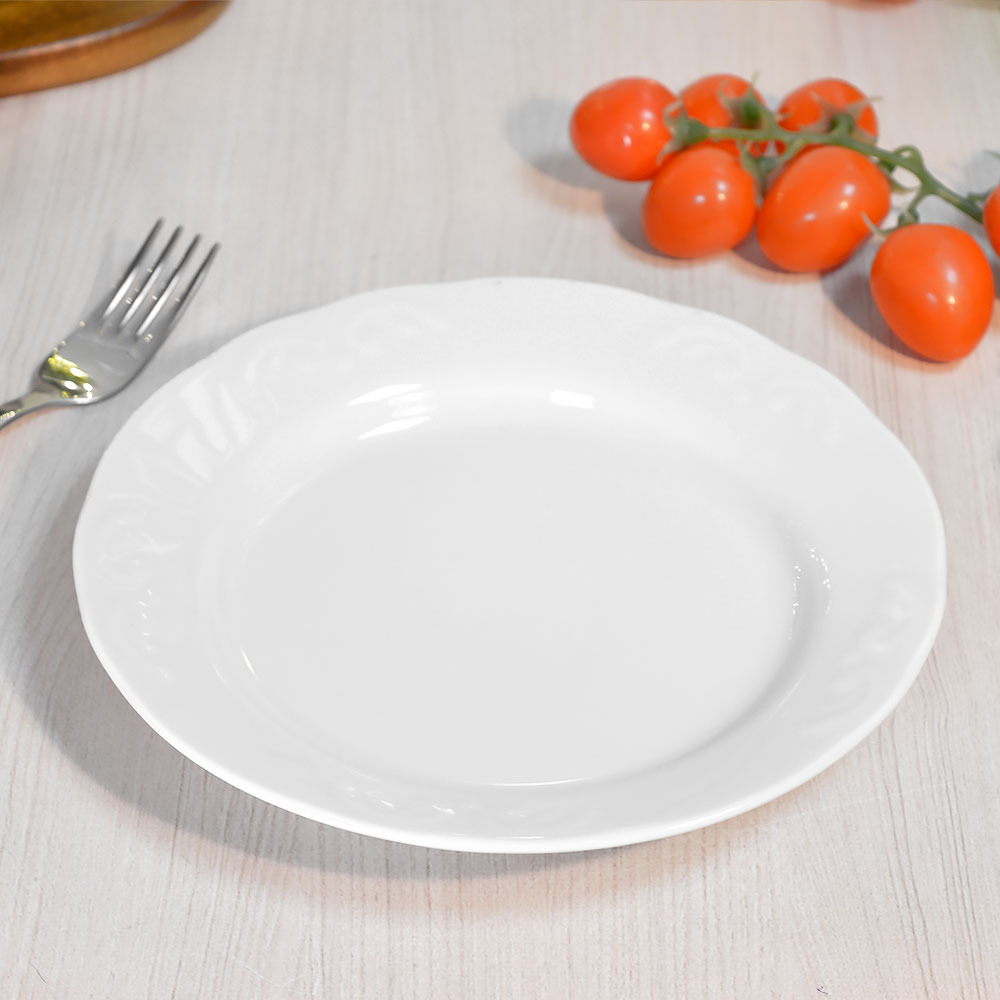 «Тарелка 200мм мелкая форма Надежда Без деколи» - фото 1