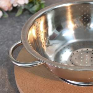 «Дуршлаг 24см нерж с ручками на ножке» - фото 2