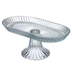 Блюдо на ножке овальное 28*14*12см, 675-131