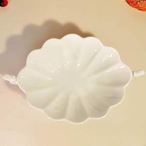 «Блюдо 32,5см на ножке с ручками Без деколи (00109464)» - фото 2