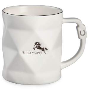 Кружка 390мл Лови удачу, 260-1071