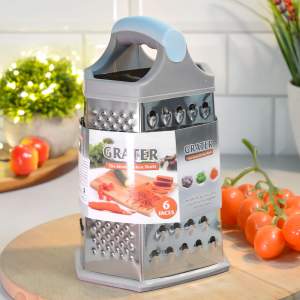 «Терка 6-ти гранная 24см, нерж» - фото 2