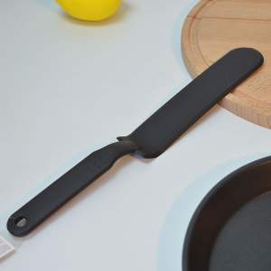 Лопатка кондитерская 32,5*4см черный нейлон "Cuoco"