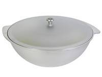 Казан 12л для плова с алюминиевой крышкой