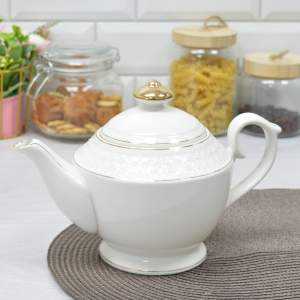 Чайник заварочный 1,1л "Снежная королева" круглый (16157)